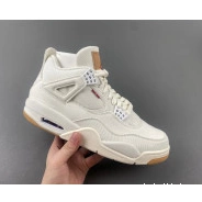 'White' x AO2571-100 Jordan Air 4 Levi's 0602